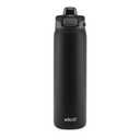 Amazon.com: Ello Pop & Fill 22oz Stainless Steel Water Bottle with Quick Fill Technology, Double Walled and Vacuum Insulated Metal, Leak Proof Locking Lid, Sip and Chug, Reusable, BPA Free, Tonal Black : Home & Kitchen