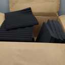 54 Pack Sound Proof Foam Panels |12"12"1" Quick-Recovery Soundproof Wall Panels | High Density Sound Dampening Panels for Home Studio |With Adhesive Stickers 270PCS