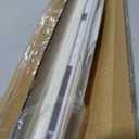 No Drill Cordless TDBU Roman Shades, Off White, 30x64