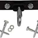 Qualward Heavy Bag Hanger Bracket for Wood Beam, Stainless Steel Swing Hangers Ceiling Wall Mount