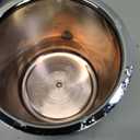 RTRHINOTUNING 4 Pack 3.03inch Wheel Center Caps Plastic Push Through Center Caps Chrome Hub Caps for Trailers Trucks RVs