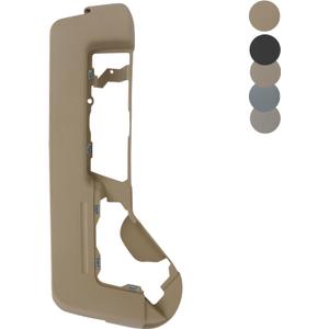 TQPONLY Driver Side Seat Trim Cover | Compatible with 2009-2014 Ford F150,2010-2014 Lincoln Mark LT Truck Accessories | Replaces BL3Z-1562187-AA BL3Z1562187AA Front Seat Track Cover (Adobe) (LH)