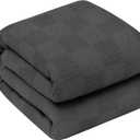 Oakias 100% Cotton Twin Plum Blanket - 350 GSM, 90 x 72 Inches, Soft, Thermal, Breathable & Durable Summer Blanket for Bed, Couches & Living Room