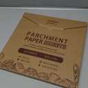 200PCS Parchment Paper Sheets, 10x10in, Squares Baking Paper for Baking, Air Fryer, Steaming, Grilling, Roasting, Wrapping, Precut Non-Stick Square Pan Liners, Oven Paper for Bread (Brown, 10x10 in)