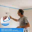 Blue Masking Tape,Painters Tape,Blue Painters Tape for Automotive paniting,DIY Paper Arts & Crafts, Spraying Drywall Paint, No Residue & Easy to Clean Up,6pcs 0.7in. X 54 Yd Painter's Tape