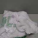 LINXTAR White Wedding Arch Draping Fabric 30'' x 18FT 4 Panel Sheer Chiffon Arch Drapes for for Bridal Shower Baby Shower Photo Booth Church Decor Birthday Party Outdoor Decoration