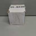 Ldirect Jewelry Organizer Small Jewelry Storage Box 4-Layer Rotating Travel Jewelry Tray Holder for Women Bracelets Rings Bracelets Earrings (White)