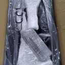 hightall Universal Van Ladder Rack with Roller,Adjustable Length 57-70" with Cargo Stoppers for Van with Rain Gutter,Compatible with Chevy Express 1500 2500 3500 Ford Econoline GMC Savana