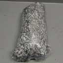 OLANLY Luxury Toilet Rugs U-Shaped 24x20, Extra Soft and Absorbent Microfiber Bathroom Rugs, Non-Slip Plush Shaggy Bath Mat, Machine Wash Dry, Contour Bathroom Mats for Toilet Base, Grey