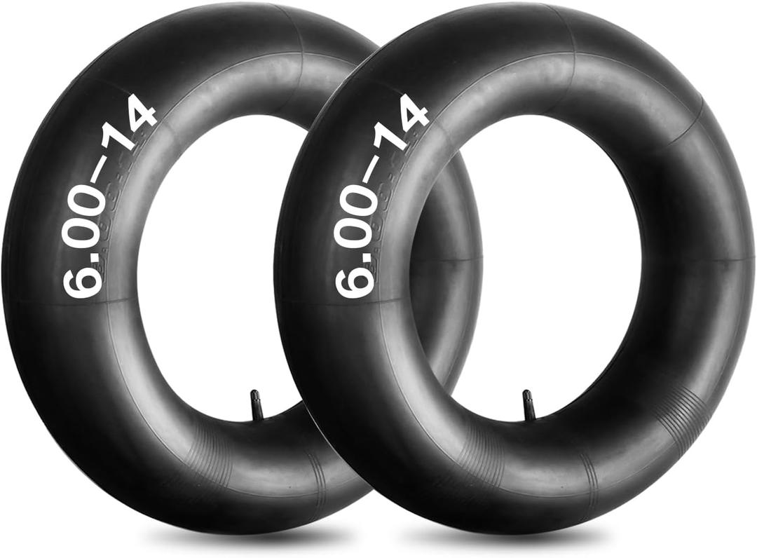 (2-Pack) 6.00/7.00-14 Tube 600-14 Tube 7-14 Tube