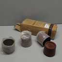 Wood Bed Furniture Risers Blocks - 3 inch Set of 4 Bed Risers, Heavy Duty Solid Wood Round Risers, Sofa Riser with Non-Slip Pad, Create Storage Space and Easy Cleaning for The Sweeper