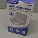 3Pack Wall Mount Holder for eero 6 Plus 6+ and eero 6 Router Mesh Wi-Fi System,Wall Mount Stand Bracket for eero 6 Plus and eero 6 tri-Band Mesh,Wall Bracket for eero 6+ Extender Router Wire Organizer (White-3PC)