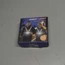 500LM High-Visibility Running Lights for Runners, Adjustable 45 Beam & 360 Reflective Vest, IPX4 Waterproof Running Vest Light for Night Walking/Cycling/Jogging, 3.5-20Hrs Runtime