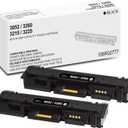 Phaser 3260 / Workcentre 3225 Black High Capacity Toner Cartridge Compatible for Xerox 106R02777 Toner for Xerox Phaser 3260 3260DI 3260DNI WorkCentre 3215 3215NI 3225 3225DNI Printer, (2 Pack)