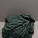 Dark Green Fleece Throw Blanket for Couch Chair Sofa, Soft Warm Fuzzy Cozy Blankets for Women Men, 300GSM Room Decor Flannel Microfiber Blankets for All Seasons, 50x60 Inches