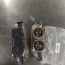 A-Premium Front and Rear Drilled and Slotted Disc Brake Rotors + Ceramic Pads Kit Compatible with Select Ford and Lincoln Models - Edge 2015-2021, MKX 2016-2018, Nautilus 2019-2023, 12-PC Set