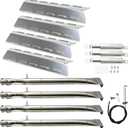 Direct Store DG284 Grill Kit for Kenmore 146.34611410, 146.46372610, 146.23673310, 146.34461410, 146.10016510, 146.16198211, 146.46366610, 146.16142210 Grill Burner, Heat Plate, Ignitor & Crossover