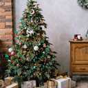 Christmas Tinsel Wire Garland Craft Party Accessory Xmas Tree Decorations Holiday Home Decor Wedding Birthday Party Supplies