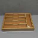 Amazon.com - oridom Expandable Bamboo Kitchen Drawer Organizer for Cutlery and Utensils, Adjustable Bamboo Wood Cutlery Tray in Drawer for Flatware and Silverware in Kitchen, (Natural)