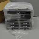 WDYB Acrylic Cosmetic Table Organizer Makeup Holder Case Box Jewelry Storage 8 Drawer Cosmetic-display-cases Makeup organizer Bathroom organizer Makeup bag Storage cabinet Bathroom storage Makeu