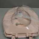 Bemis Classic Colors Slow Close Toilet Seat, Easy Clean Hinges and Durable Plastic Seat, Made in USA, Round, Venetian Pink