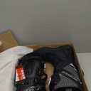 Scoyco Dirt Bike Boots for Men, Enduro Motocross Boots with Shin Guard & Ankle TPU Protection Full Leather Off-road Riding Boots (10, Black)