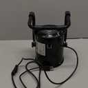 Jeebel Camp Portable Range Hood 6 Inch Portable Kitchen Exhaust Fan 350 CFM Strong Wind with 10 Activated Charcoal Filter Reusable Aluminum Alloy Portable Hood Fan for Indoor BBQ, Hot Pot, Black