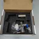 Handheld Toilet Bidet Sprayer for Toilet-Adjustable Water Pressure Control with Bidet Hose for Feminine Wash, Stainless Steel Brushed Nickel Cloth Diaper for Baby Wash (Stainless Steel, 1)