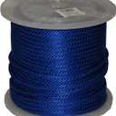 T.W Evans Cordage Co. 98016 5/8-Inch by 200-Feet Solid Braid Propylene Multifilament Derby Rope, Blue