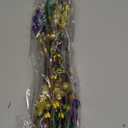 Zeyune 6 Pcs Mardi Gras Centerpiece Table Decor 16.5 Inch Mardi Gras Glitter Table Picks Carnival Purple Gold Green Tree Topper Picks Ornaments for Carnival Masquerade Party Decoration Vase Fillers