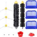 Replacement Parts for iRobot Roomba 600 Series 694 692 690 680 660 665 651 650 614 & 500 Series 595 585 564,Includ Side Brush, Bristle Brush and Flexible Beater Brush, Filter and Screw, Cleaning Tool