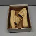 Sweet Life Espadrille Sandals for Women, Size 7.5