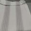 Jinchan Striped Linen Blend Curtains 90 Inches Long for Living Room Black Stripe Semi Sheer Light Filtering Modern Farmhouse Drapes for Bedroom Curtain Set 2 Panels, 50"W x 90"L, Pack of 2