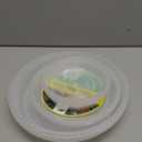 9 Pack of 5''& 7''& 9'' Clear Plant Saucer Drip Trays, Plant Tray for Pots & Plastic Plant Saucer,Made of Thicker & Stronger Plastic with Large Capacity Design 5 Inch x3+7 Inch x 3+9 Inch x 3