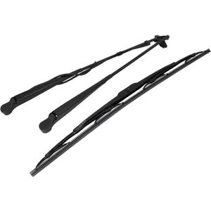 Wiper Arm 47778552 Wiper Blade Kit 47405956 Compatible with Case Skid Steer Loader SV185 SV250 SV280 SR130 SR150 SR160 SR175 SR240 SR250 SR270 Compact Track Loader TR270 TR310 TR320 TR340