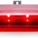 Tresound 3rd Third LED Brake Light for 2002-2012 Chevrolet Avalanche 1500 2500 Cargo Tail Rear Lamp High Mount Light Stop light (Red) (Black Housing Red Lens)
