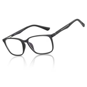 BLUEMOKY Blue Light Reading Glasses for Men，Sport Square Frame Readers, Anti Glare Computer Glasses
