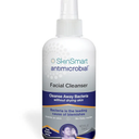 SkinSmart Facial Cleanser for Acne, Targets Bacteria for Active Teenage Athletes Post Workout and Adult Acne, 8 oz Spray Bottle, Safe for Multiple Daily Uses