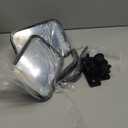 2pcs Car Side Rearveiw Mirror Rectangle Rear View Mirrors Compatible for Jeep Compatible for Wrangler TJ 1997-2006 JK 2007-2017