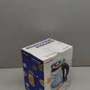 Chefman Electric Kettle with Temperature Control, 5 Presets LED Indicator Lights, Removable Tea Infuser, Glass Tea Kettle & Hot Water Boiler, 360 Swivel Base, BPA Free, Stainless Steel, 1.8 Liters