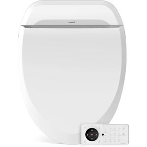 Bio Bidet USPA PRO Modern Bidet Seat, Warm Water, Heated Seat & Dryer, Remote Control, Elongated, Mondern