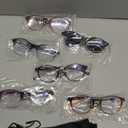 NORPERWIS 5 Pairs Reading Glasses Spring Hinge Blue Light Blocking Readers Glasses for Men and Women (Mix Color-1, 2.50)