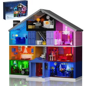 Star House Building Set, Star House Toy Model Compatible with Lego, Christmas and Birthday Gifts for Boys Girls Fans Adults (1426 Pcs)