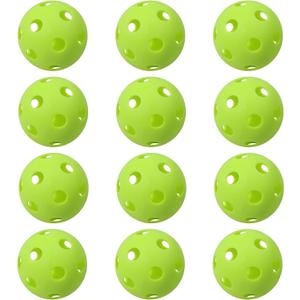 GSE Games & Sports Expert Practice Baseballs, Plastic Baseballs Training, Hollow Airflow Softballs for Pitching, Batting, Catching for All Skill Levels 