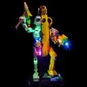 LED Lighting Set for Lego Fortnite Peely Bone 77072 Light kit Building Model(NOT Included The Model Set, Only Light kit)