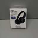 Sony MDRZX110NC Noise Canceling On Ear Headphones, Black, Wired (Medium)