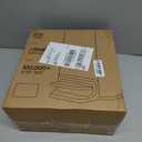 Cesun Small Bathroom Trash Can with Lid Soft Close, Step Pedal, 6 Liter / 1.6 Gallon Stainless Steel Garbage Can with Removable Inner Bucket, Anti-Fingerprint Finish (Purple)