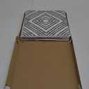 RoomMates FT4602BX Santorini Black and White Peel and Stick Floor Tile