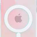 Tuokiou for Magnetic iPhone 12& iPhone 12 Pro Case, Compatible with Magsafe, Holographic Iridescent Unique Shockproof Translucent Matte Aesthetic Phone Case with Color Changing Effect for Women Men