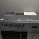 Farberware 0.7 Cu. Ft. Countertop Microwave Oven – 700 Watts Power, Auto Cook Settings, Defrost, Easy Clean and Child Safety Lock - Stainless